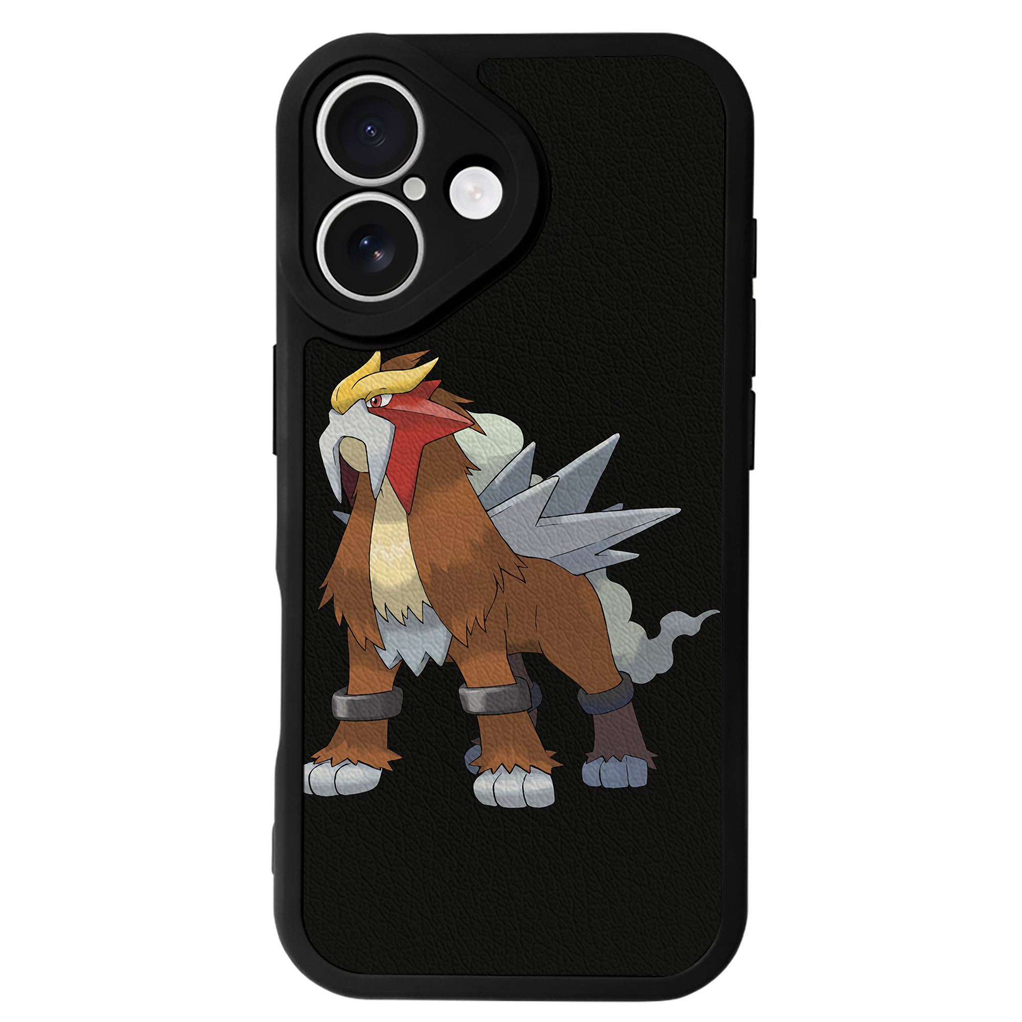 （画像用） ポケットモンスター Pokémon 【iPhone 16シリーズ対応】シリコンスマホケース（レザー調） 材質：シリコン